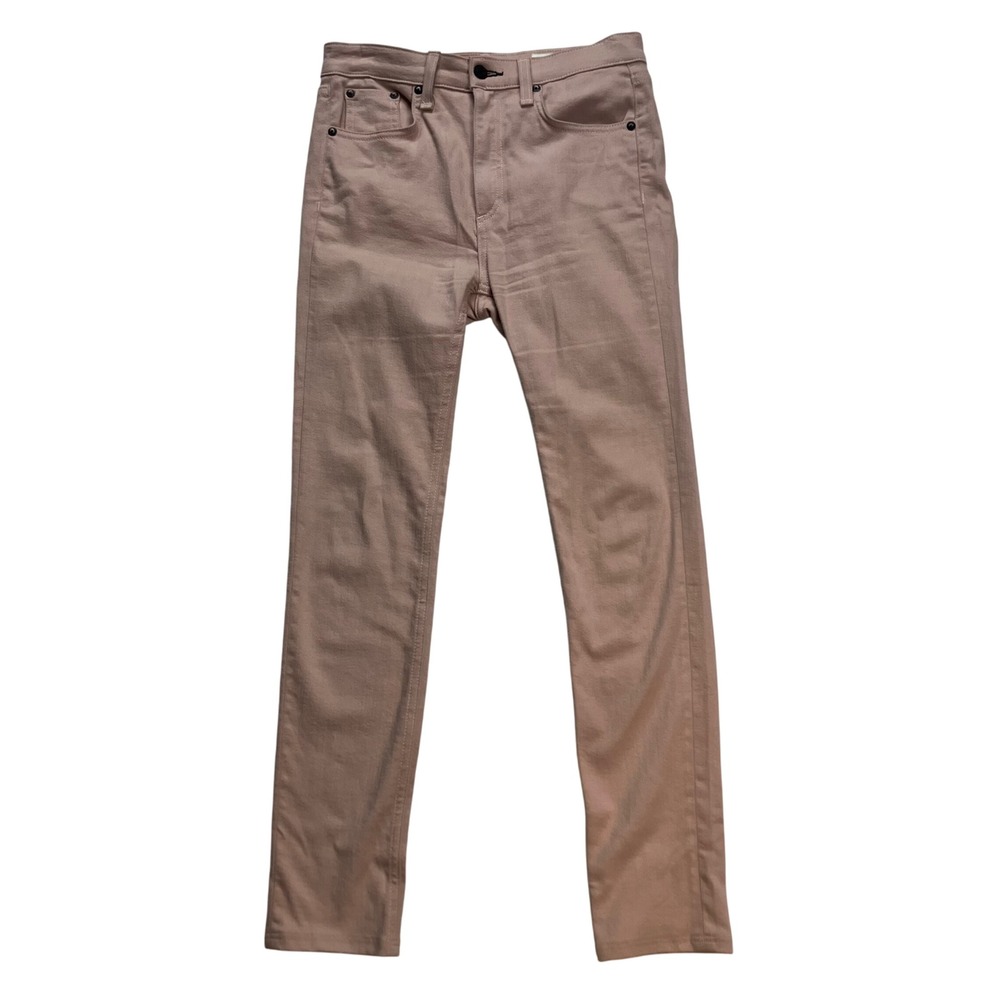 rag bone JEAN High Rise Skinny Twill Blush Pink Jeans Womens Size 27 W1532O33BLU
